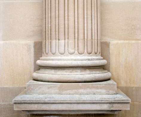 Old Stone Column