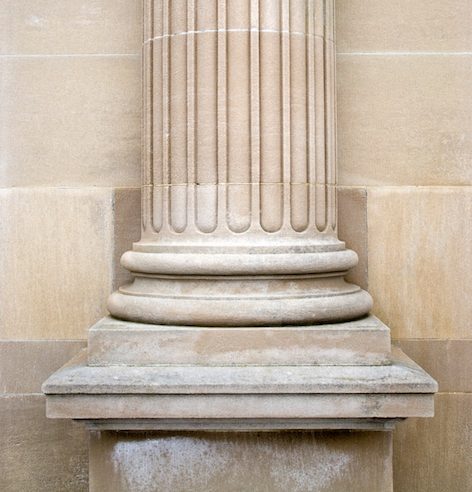 Old Stone Column